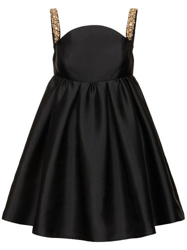 Embellished Taffeta Mini Dress - SELF-PORTRAIT - Modalova