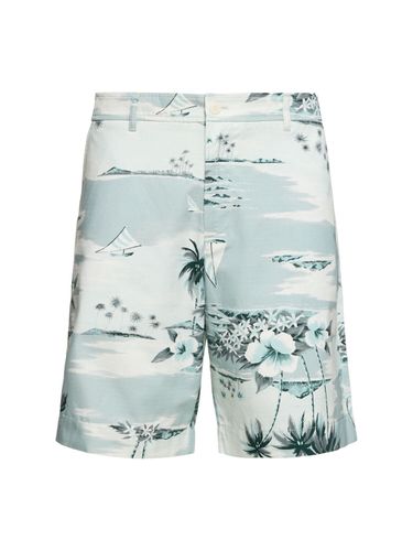 Baumwollshorts Mit Druck - MAISON KITSUNÉ - Modalova