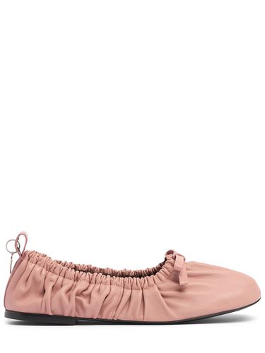 Mm Hohe Ballerinas Aus Leder - ACNE STUDIOS - Modalova