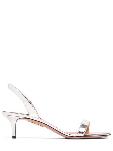 Mm So Nude Leather Slingback Sandals - AQUAZZURA - Modalova