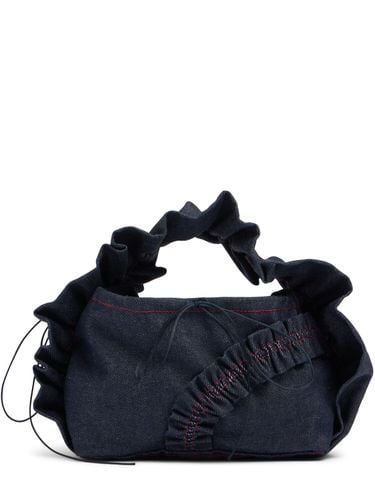 Umi Cotton Denim Top Handle Bag - CECILIE BAHNSEN - Modalova