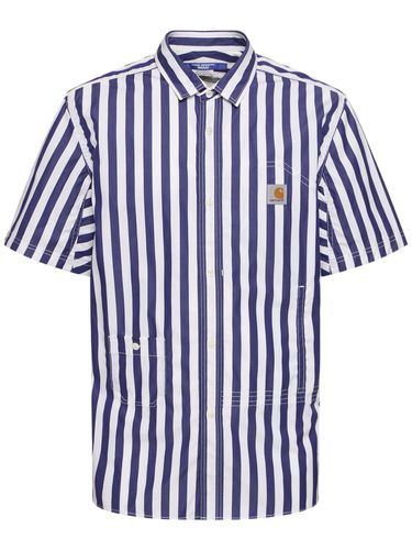 Carhartt Striped Cotton Shirt - JUNYA WATANABE - Modalova