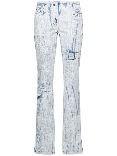 Coated Denim Midrise Straight Jeans - ACNE STUDIOS - Modalova