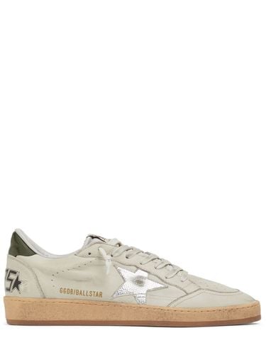 Ballstar Leather Sneakers - GOLDEN GOOSE - Modalova