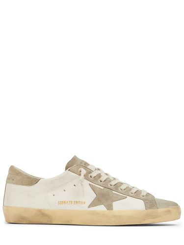 Super Star Leather Sneakers - GOLDEN GOOSE - Modalova