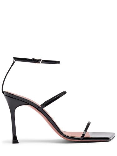 Mm Maya Patent Leather Sandals - AMINA MUADDI - Modalova