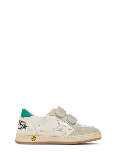 Sneakers Ballstar De Piel Laminada - GOLDEN GOOSE - Modalova