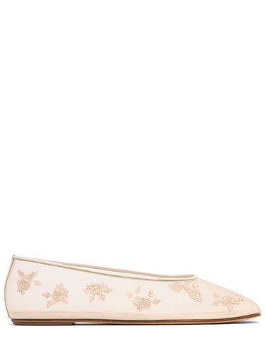 Mm Embroidered Ballerina Flats - MAGDA BUTRYM - Modalova