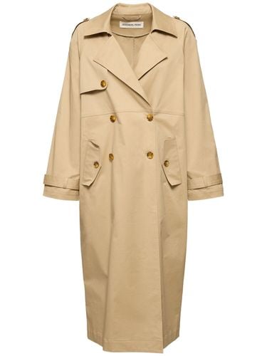 Dylan Cotton Blend Trench Coat - DESIGNERS REMIX - Modalova