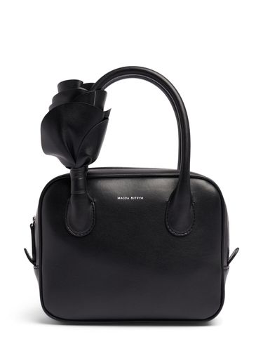 Brigitte Square Leather Top Handle Bag - MAGDA BUTRYM - Modalova