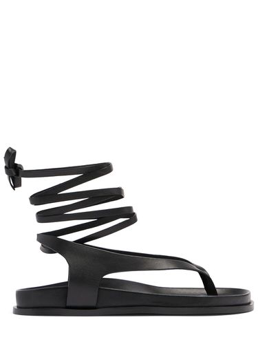 Mm Shel Leather Sandals - A.EMERY - Modalova