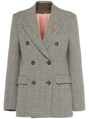 Journey Double Breast Wool Blazer - GOLDEN GOOSE - Modalova