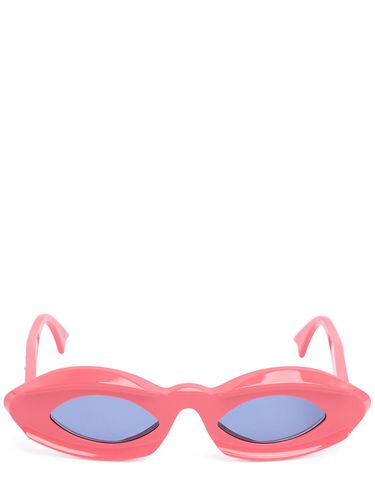 Dark Doodad Pink Acetate Sunglasses - MARNI - Modalova