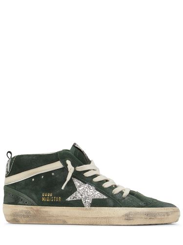 Mm Mid Star Suede Sneakers - GOLDEN GOOSE - Modalova