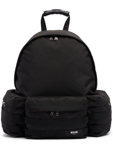 Multi-pocket Backpack - MSGM - Modalova