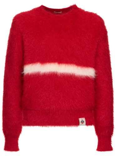 Mohair Blend Knit Sweater - BALLY - Modalova