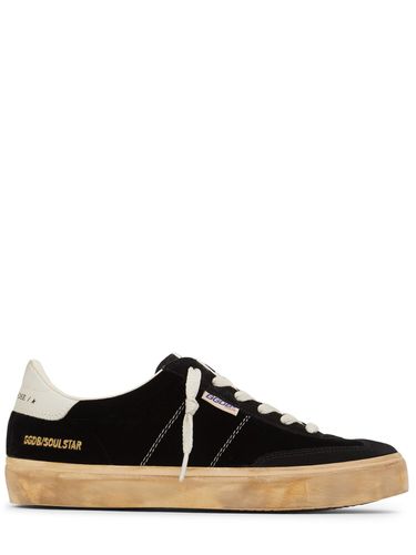 Mm Soul Star Velvet Sneakers - GOLDEN GOOSE - Modalova