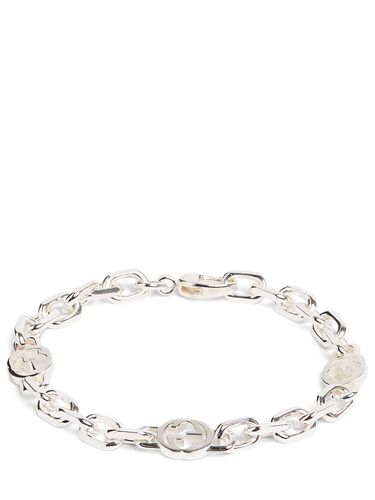 Interlocking Chain Bracelet - GUCCI - Modalova