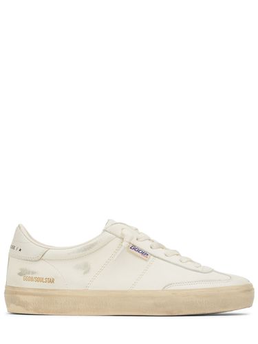 Mm Soul Star Leather Sneakers - GOLDEN GOOSE - Modalova