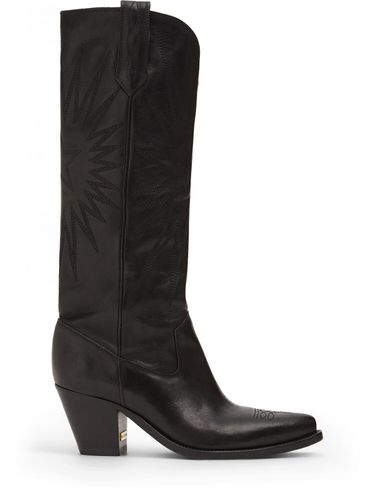 Mm Wish Star Francesca Leather Boots - GOLDEN GOOSE - Modalova