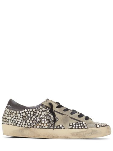 Mm Super-star Studs Leather Sneakers - GOLDEN GOOSE - Modalova