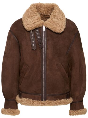 Suede Shearling Jacket - BALLY - Modalova