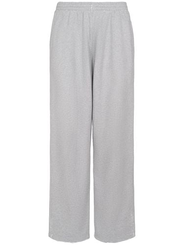 Baggy Cotton Sweatpants - BALENCIAGA - Modalova