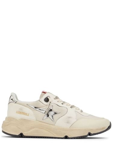 Mm Running Sole Leather Sneakers - GOLDEN GOOSE - Modalova