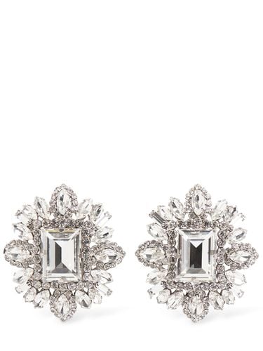 Crystal Stud Earrings - ALESSANDRA RICH - Modalova