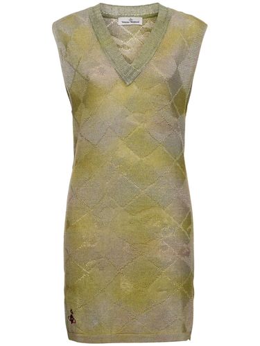 Pearl Sleeveless Knit Hemp Midi Dress - VIVIENNE WESTWOOD - Modalova