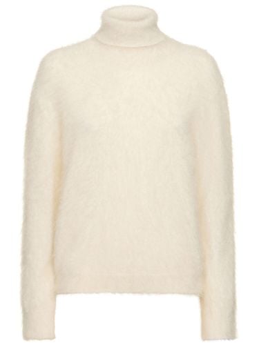 Maglia Collo Alto In Misto Mohair - ALBERTA FERRETTI - Modalova