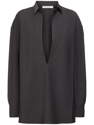 Wool Blend Shirt - PHILOSOPHY DI LORENZO SERAFINI - Modalova