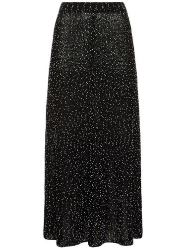 Floris Silk Knit Long Skirt - GABRIELA HEARST - Modalova