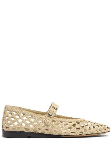 Mm Woven Leather Mary Jane Flats - LE MONDE BERYL - Modalova