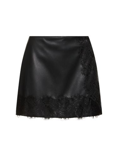 Poly Skort W/ Lace - ALBERTA FERRETTI - Modalova