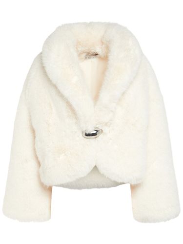 Faux Fur Short Jacket - GIUSEPPE DI MORABITO - Modalova