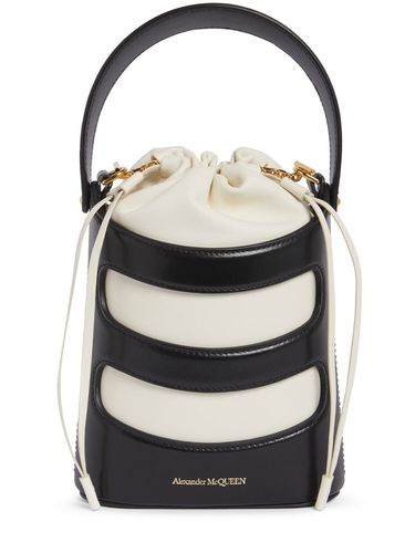 Mini Handtasche Aus Leder „the Mini Rise“ - ALEXANDER MCQUEEN - Modalova