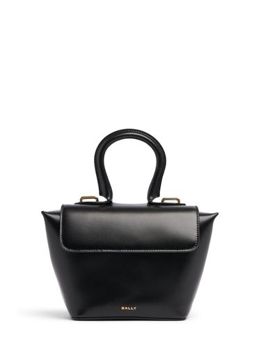 Mini Belle Leather Top Handle Bag - BALLY - Modalova