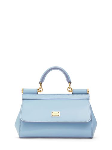 Small Sicily Elongated Patent Bag - DOLCE & GABBANA - Modalova