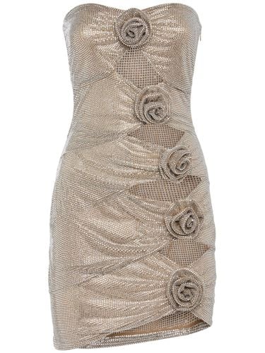 Embellished Jersey Mini Dress - GIUSEPPE DI MORABITO - Modalova