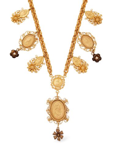 Collana Votive Con Charm - DOLCE & GABBANA - Modalova