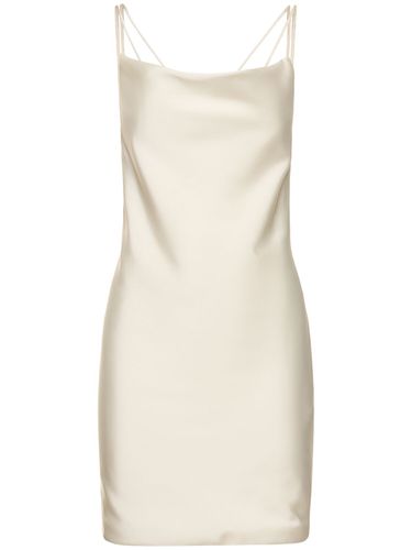 Grace Satin Mini Slip Dress - ROTATE - Modalova