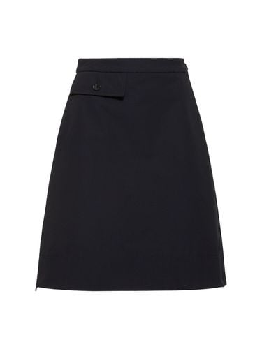 Phoebe Cotton Blend Mini Skirt - ASPESI - Modalova