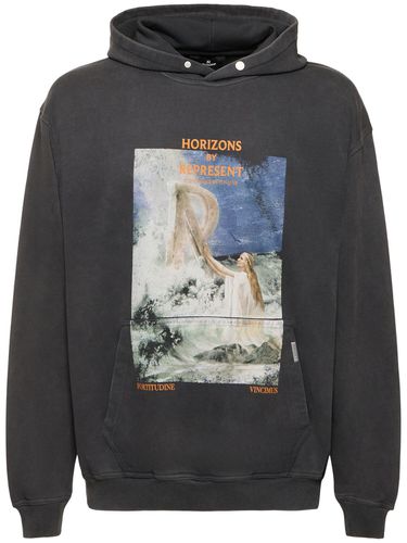 Higher Truth Cotton Hoodie - REPRESENT - Modalova