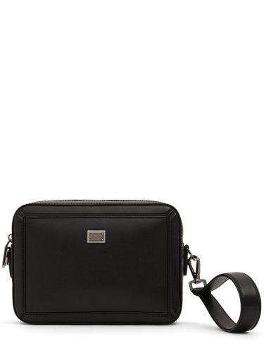 Logo Plaque Mini Crossbody Bag - DOLCE & GABBANA - Modalova