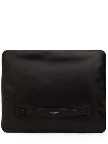 Nappa Plongé Pouch - DOLCE & GABBANA - Modalova