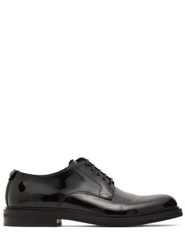 Altavilla Patent Leather Derby Shoes - DOLCE & GABBANA - Modalova