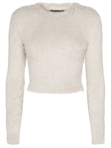 Knotted Fuzzy Nylon Sweater - BALENCIAGA - Modalova