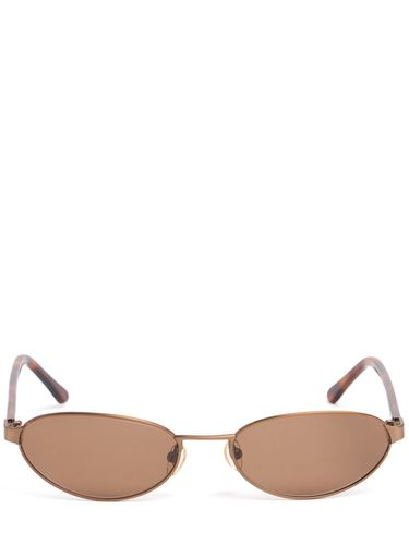 Ovale Sonnenbrille Aus Metall „musettes“ - VELVET CANYON - Modalova