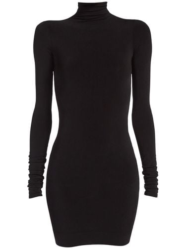 Seamless Nylon Blend Mini Dress - BALENCIAGA - Modalova